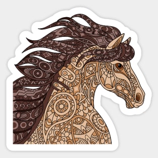 Horse Mandala Sticker